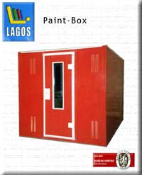 Lagos - Paint Box - Cabina de preparação de tintas
